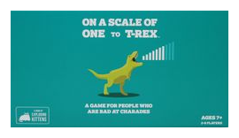 On A Scale Of One To T-rex box art