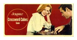 Scrabble Crossword Cubes Game box art
