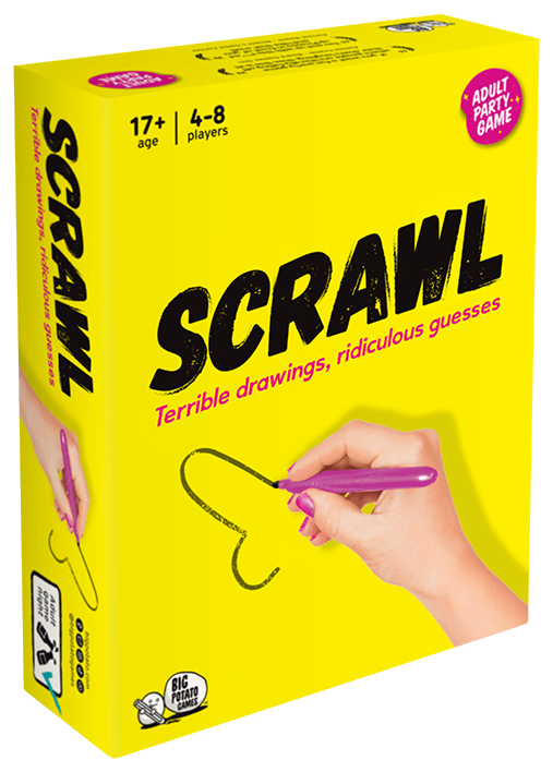 Scrawl box art