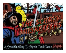 Scurvy Musketeers Of The Spanish Main box art