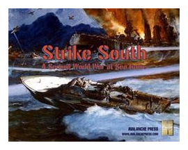 Second World War At Sea: Strike South box art