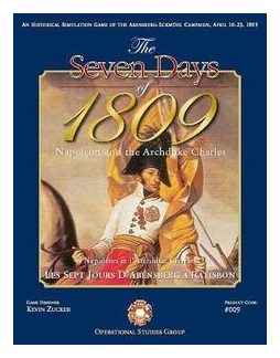 The Seven Days Of 1809: Napoleon And The Archduke Charles box art