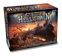 Shadows Of Brimstone: The Impossible Hell Train box art