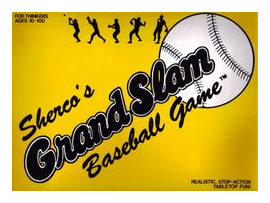 Sherco's Grand Slam Baseball Game box art