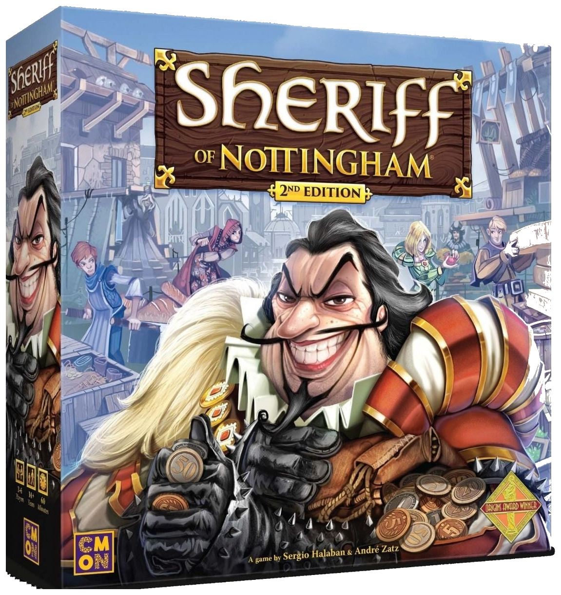Sheriff Of Nottingham: 2nd Edition box art