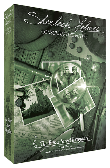 Sherlock Holmes Consulting Detective: The Baker Street Irregulars box art