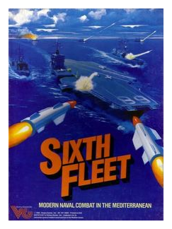 Sixth Fleet: Modern Naval Combat In The Mediterranean box art