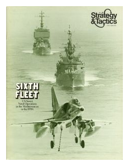 Sixth Fleet: Us/soviet Naval Operations In The Mediterranean In The 1970's box art