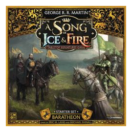 A Song Of Ice & Fire: Tabletop Miniatures Game – Baratheon Starter Set box art
