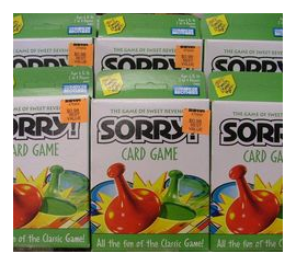 Sorry! Card Game box art