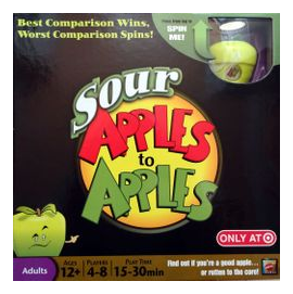 Sour Apples To Apples box art