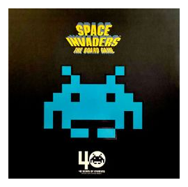 Space Invaders: The Board Game box art
