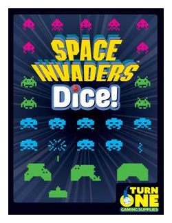 Space Invaders Dice! box art