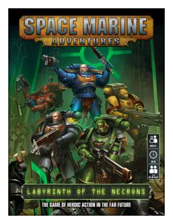 Space Marine Adventures: Labyrinth Of The Necrons box art