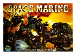 Space Marine box art