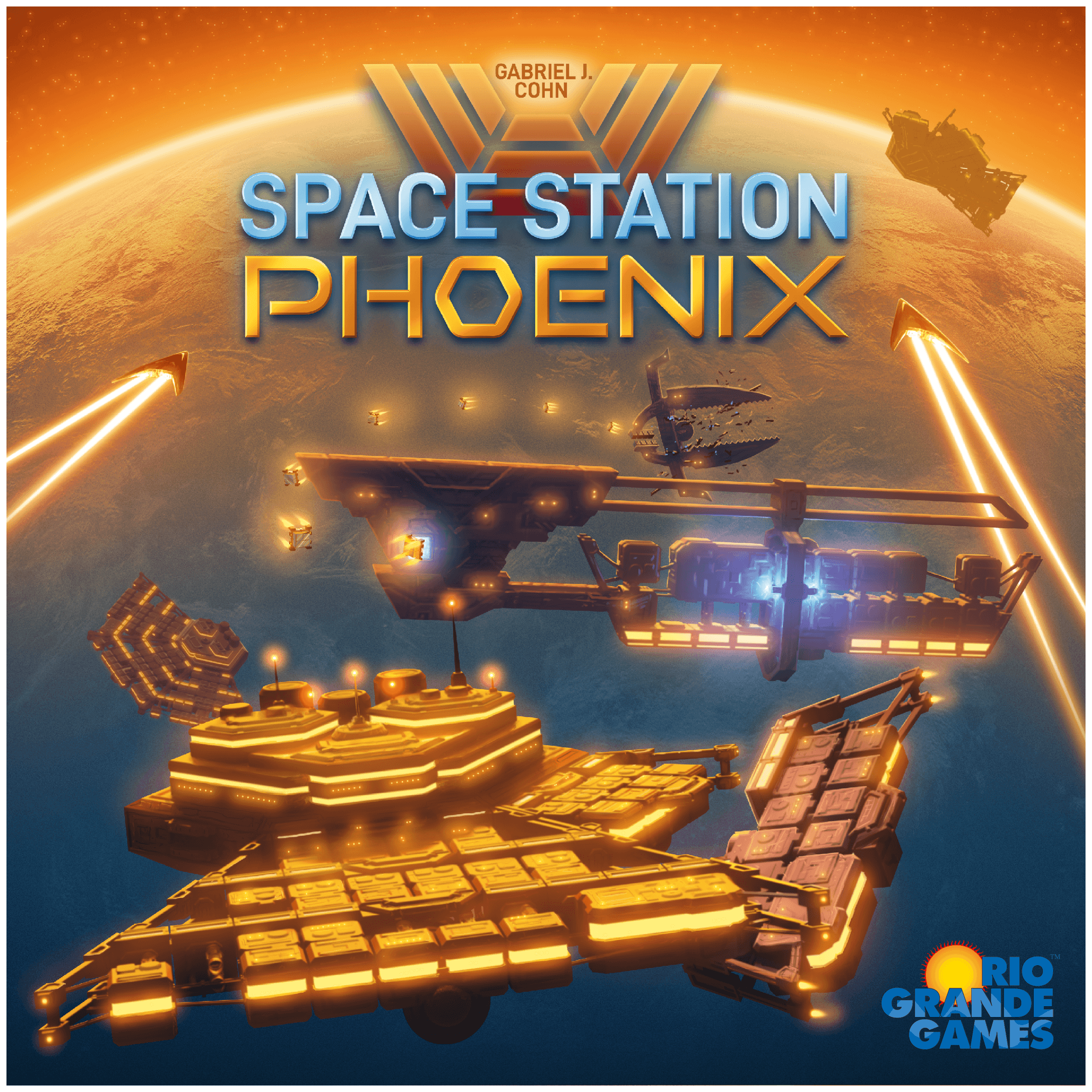 Space Station Phoenix box art