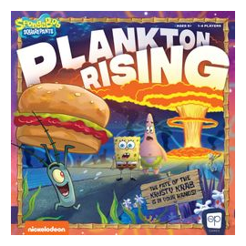 Spongebob Squarepants: Plankton Rising box art