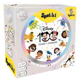 Spot It! Disney 100 Years Of Wonder box art