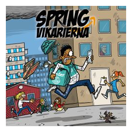 Springvikarierna box art