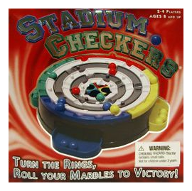 Stadium Checkers box art