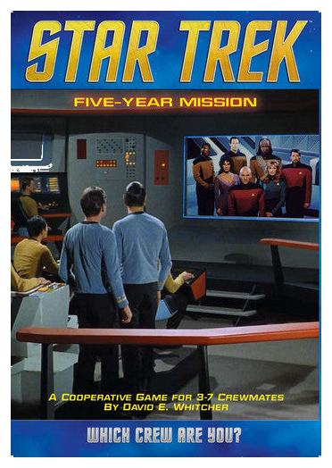Star Trek: Five-year Mission box art