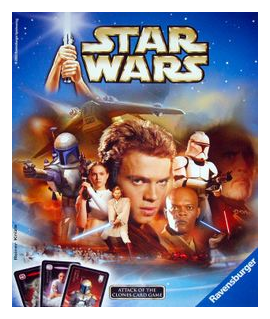 Star Wars: Attack Of The Clones Card Game box art