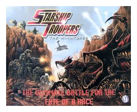 Starship Troopers Miniatures Game box art