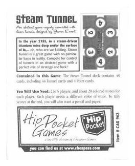 Steam Tunnel box art