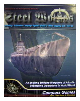 Steel Wolves: The German Submarine Campaign Against Allied Shipping – Vol 1 box art