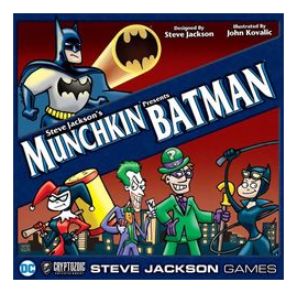 Steve Jackson's Munchkin Presents Batman box art