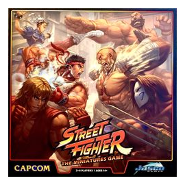 Street Fighter: The Miniatures Game box art