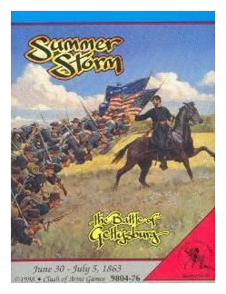 Summer Storm: The Battle Of Gettysburg box art