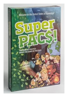 Super Pacs: The Game Of Politics About The Game Of Politics box art