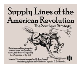Supply Lines Of The American Revolution: The Southern Strategy box art