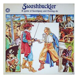 Swashbuckler: A Game Of Swordplay And Derring-do box art