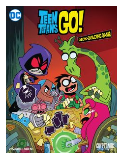 Teen Titans Go! Deck-building Game box art