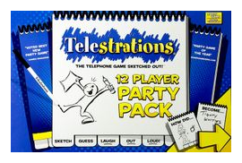 Telestrations: 12 Player Party Pack box art