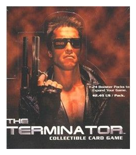 The Terminator Collectible Card Game box art