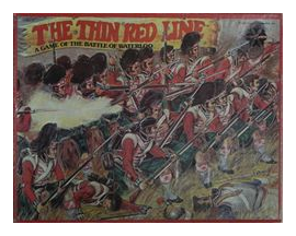 The Thin Red Line: A Game Of The Battle Of Waterloo box art
