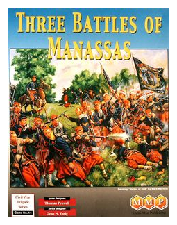 Three Battles Of Manassas box art
