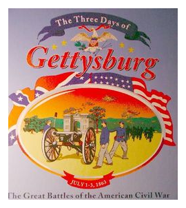 The Three Days Of Gettysburg (second Edition) box art