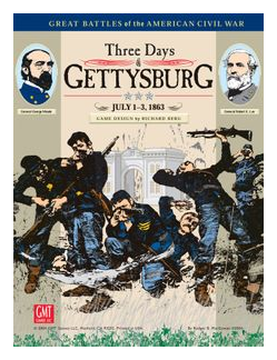 Three Days Of Gettysburg (third Edition) box art