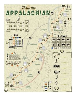 Thru The Appalachian box art