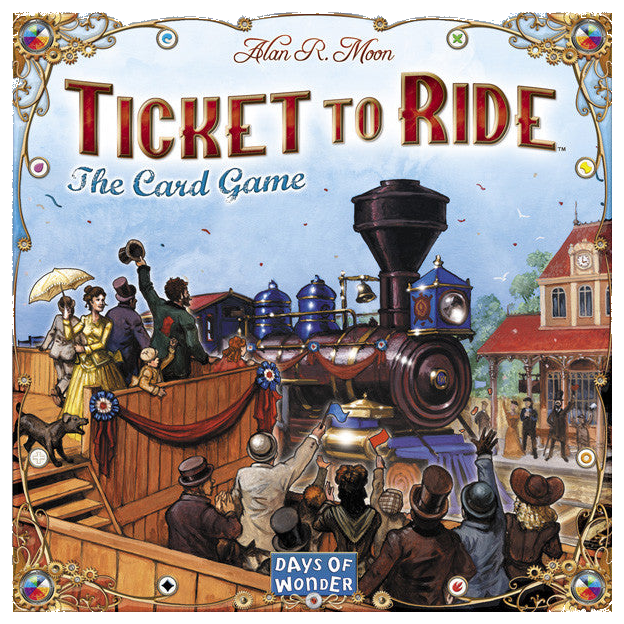 Ticket To Ride: The Card Game box art