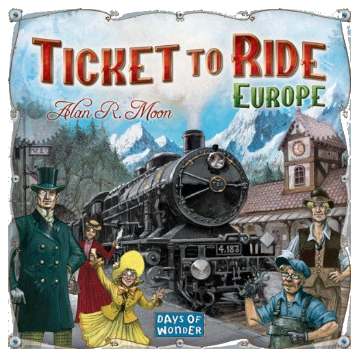 Ticket To Ride: Europe box art