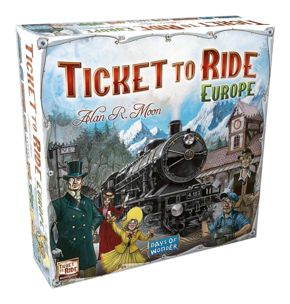 Ticket To Ride: Europe box art