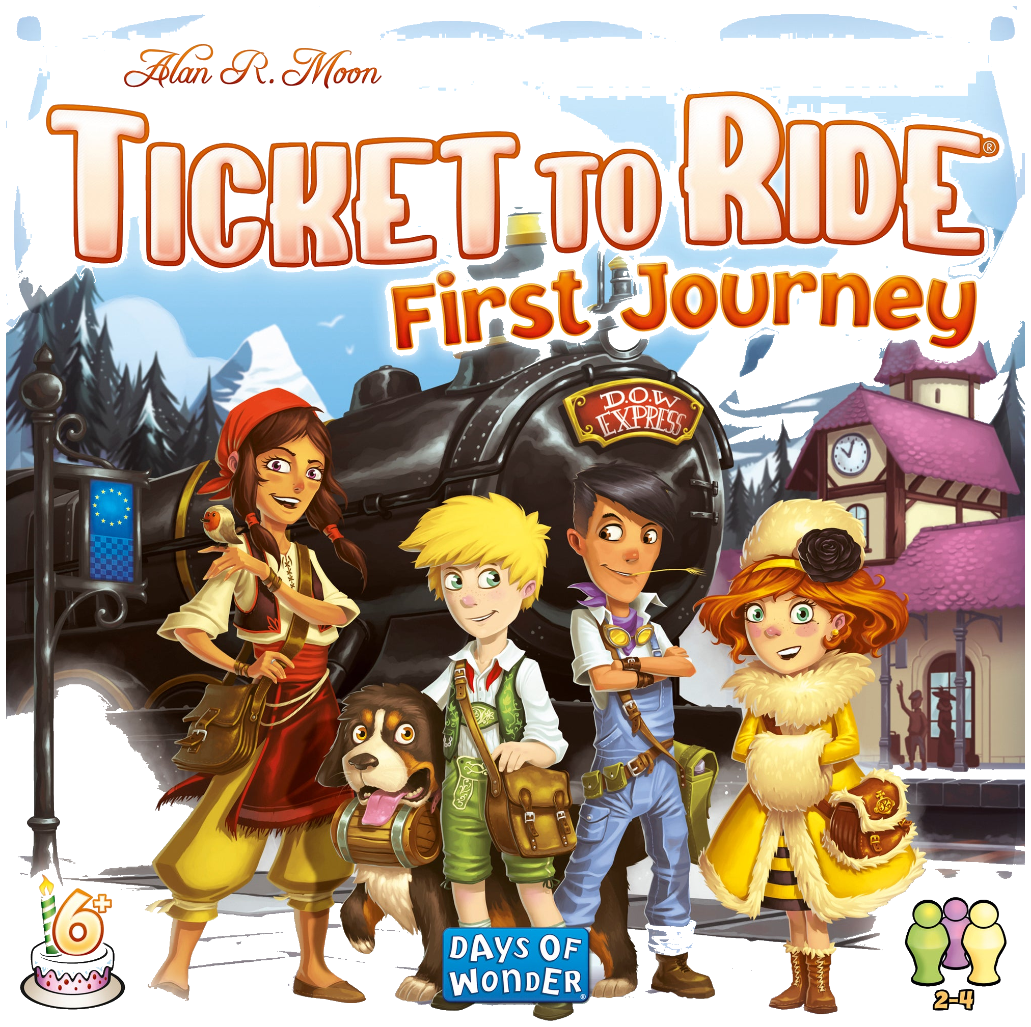 Ticket To Ride: First Journey (europe) box art