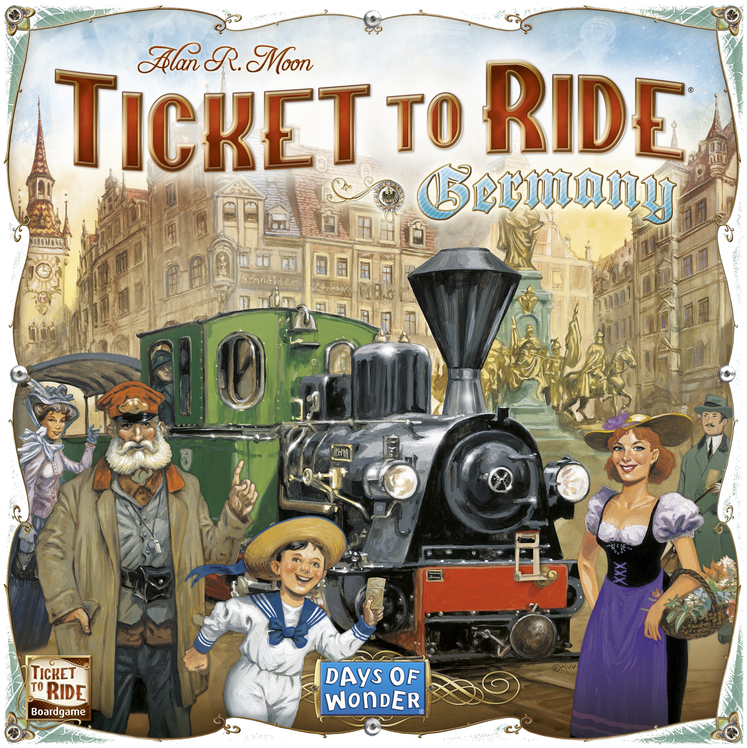Ticket To Ride: Germany box art