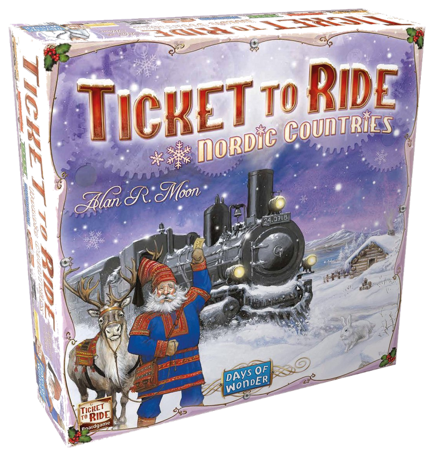Ticket To Ride: Nordic Countries box art