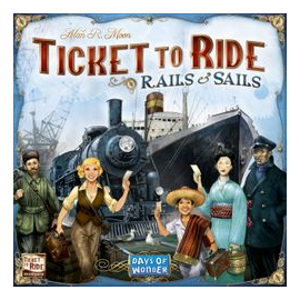 Ticket To Ride: Rails & Sails box art